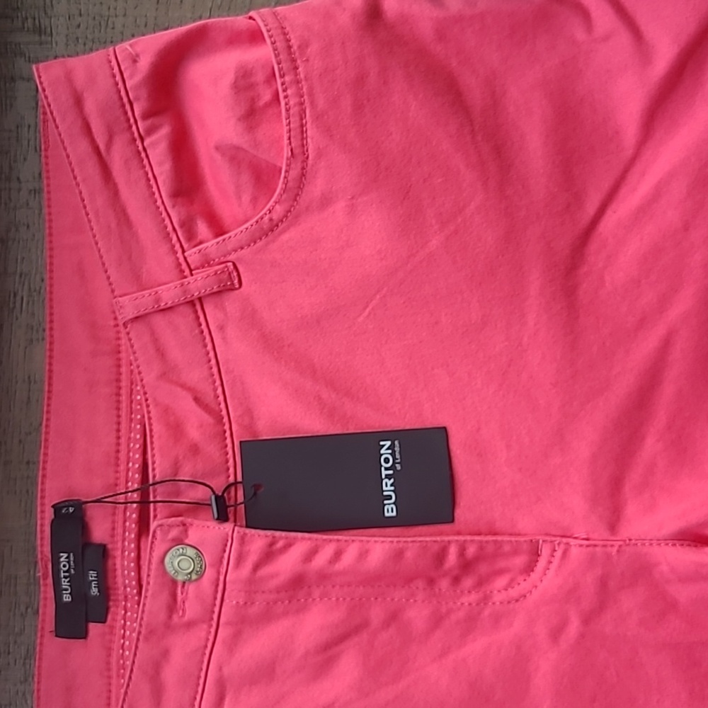 BNWT Burton of London Pink Pants 42